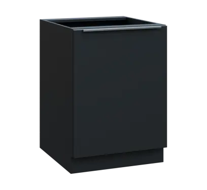 SIS - 6D spodní skříňka, 1-dveřová, pravá, 870x600x600, antracit